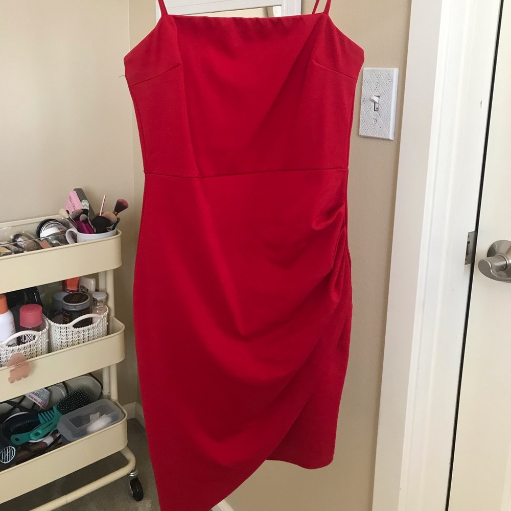 Red Forever 21 dress